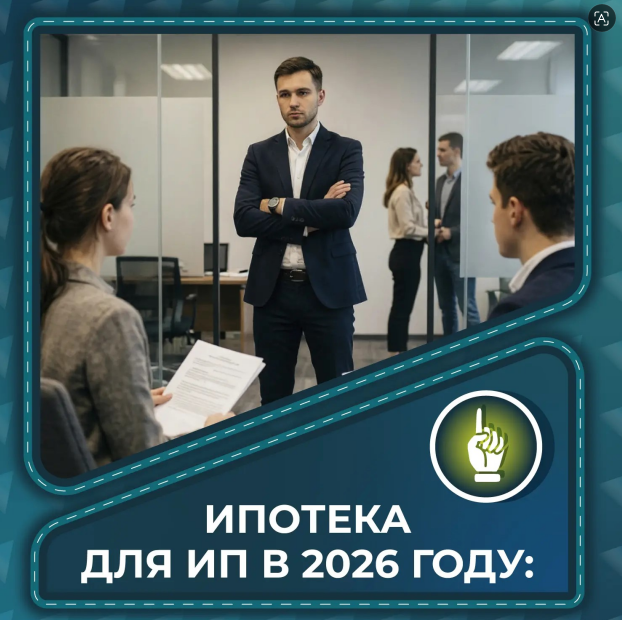 🏦 Ипотека для ИП в 2026 году: почему получить её стало сложнее и как повысить шансы на одобрение
